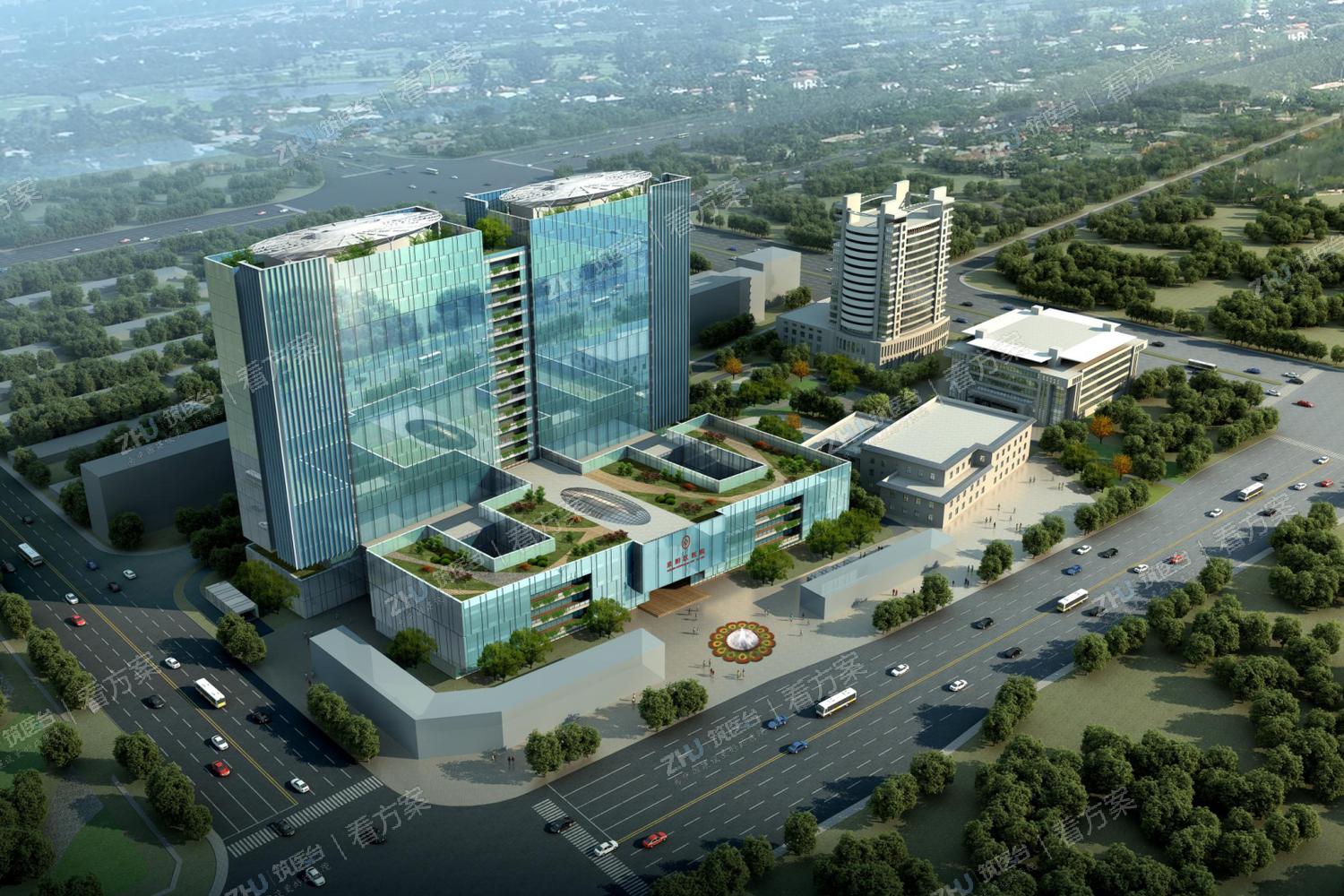淮阴区医院扩建工程 | 会“呼吸”的医院建筑