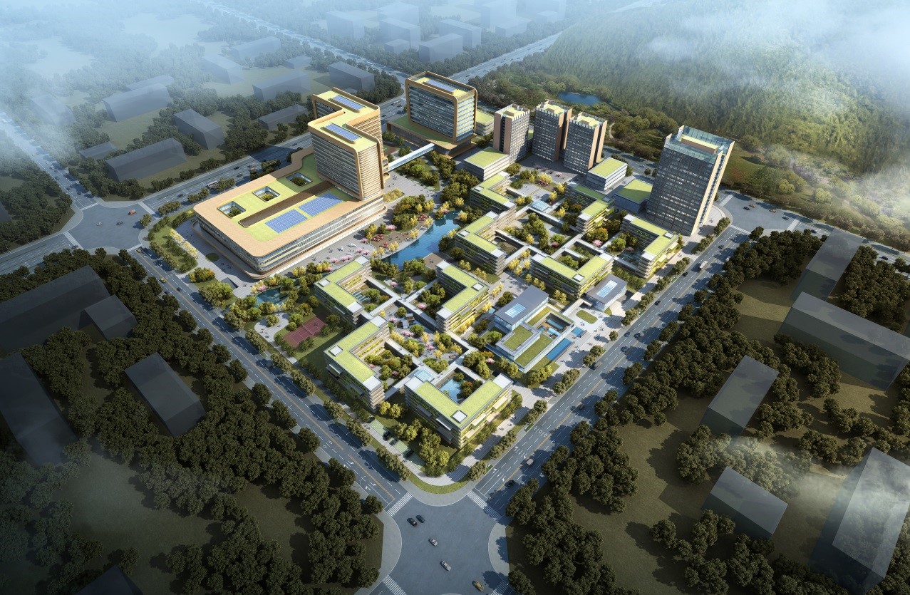 台社区-智慧型康养典范的资讯|川投西昌医院规上机海报设计考研图片