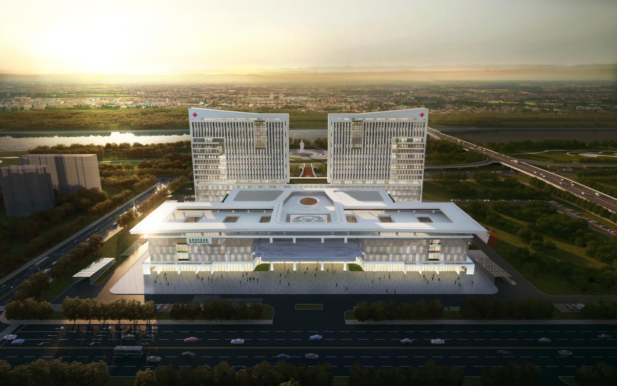 筑医台资讯—现代化的中医医院,如何实现全方位设计?看宝鸡市中医医院新院区实践