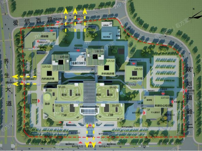 预留通道与城市无缝对接