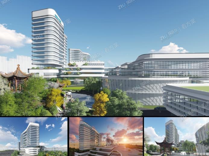 院区景观效果图
