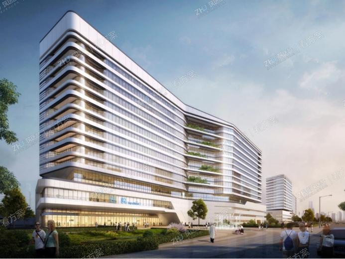 住院侧视觉效果图
