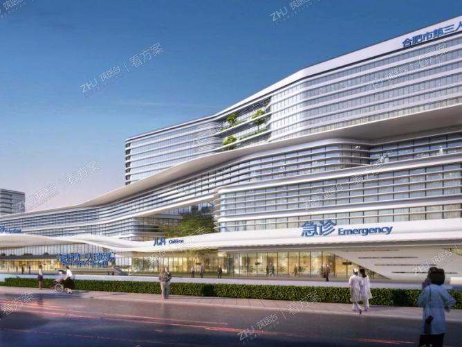 门诊侧视觉效果图
