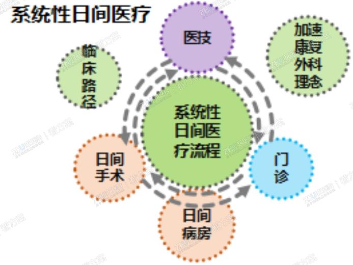 系统性日间医疗流程图
