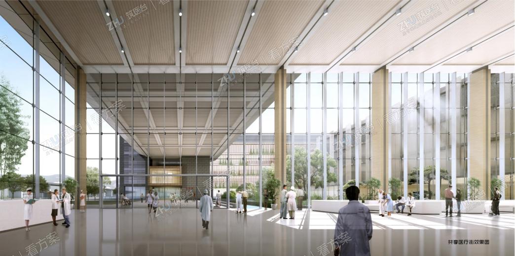 共享医疗街效果图