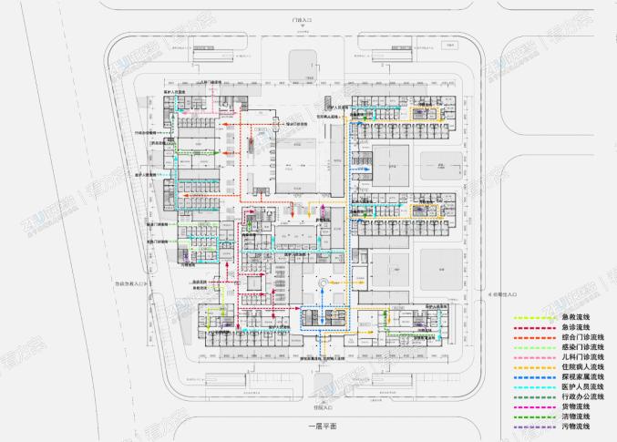建筑一层平面图
