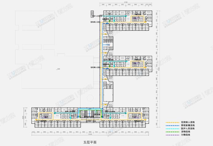 建筑五层平面图