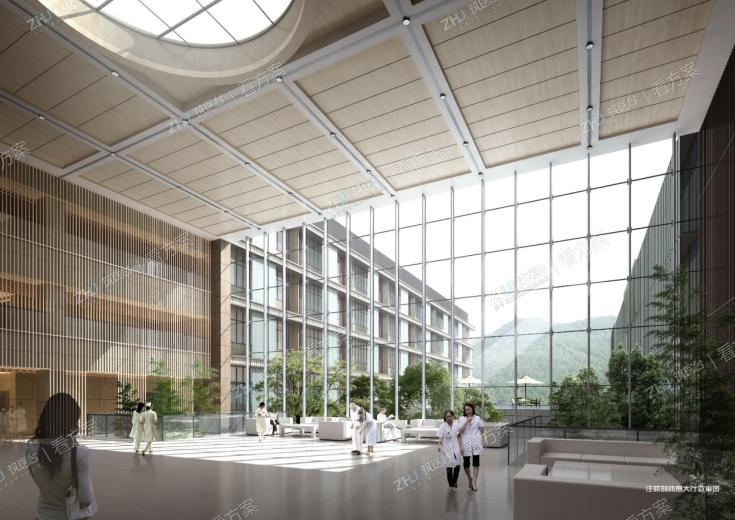 住院部休息大厅效果图