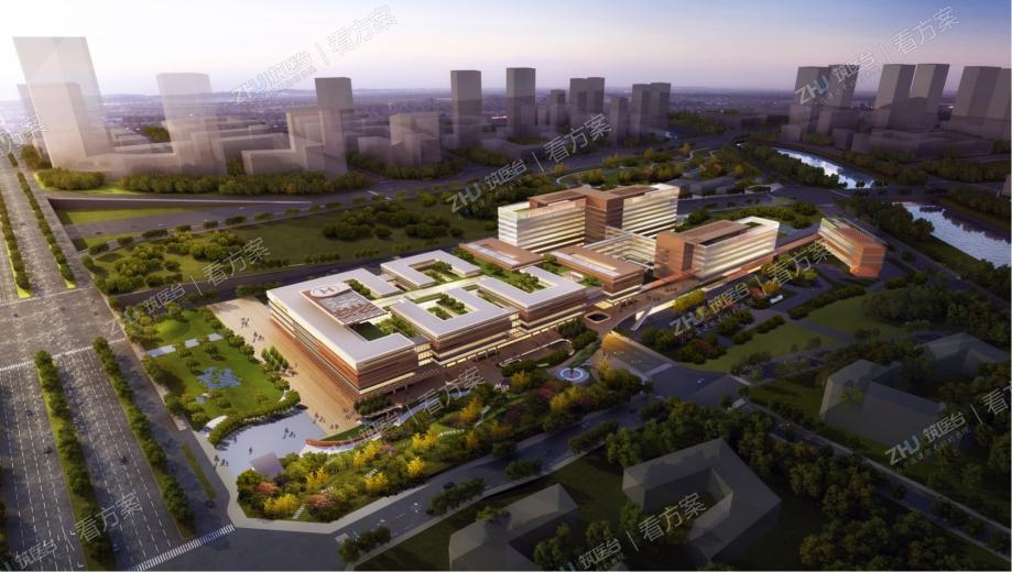 鸟瞰效果图（从天府大道由北往南）