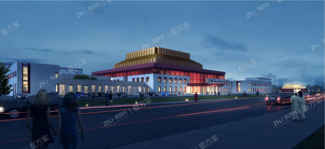 建筑人视图