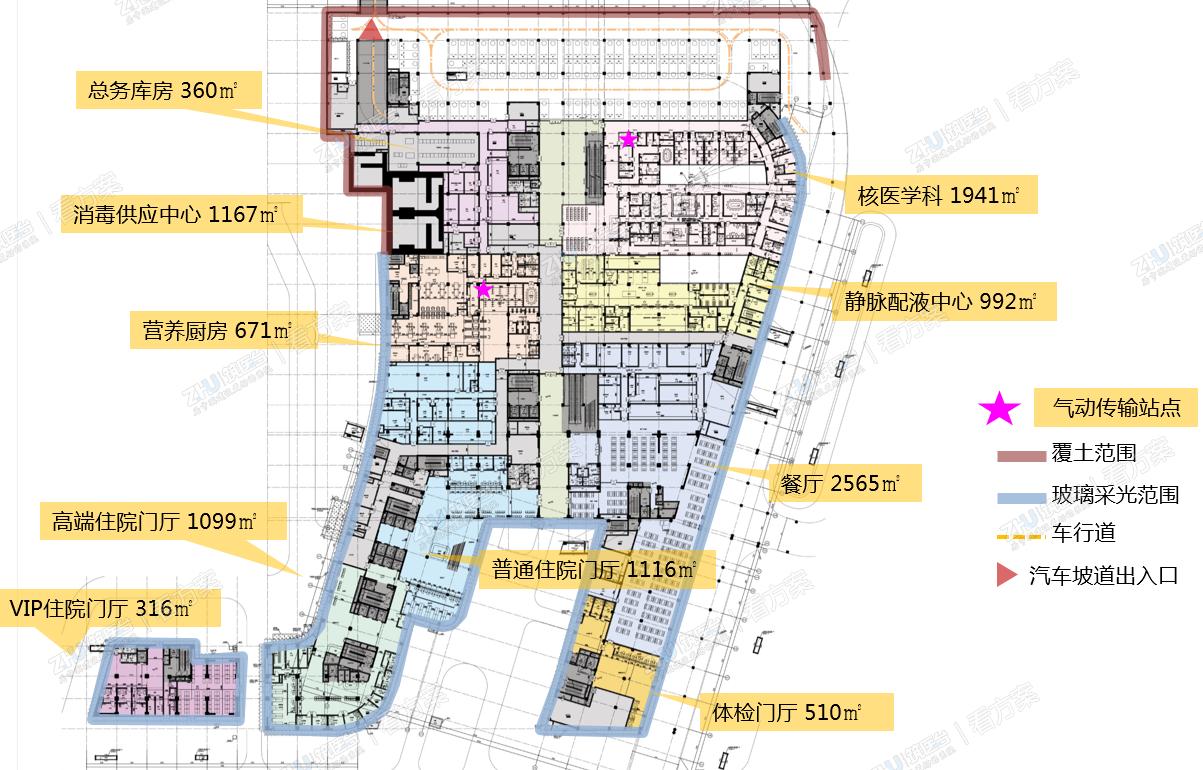 玉壶东路入口层平面
