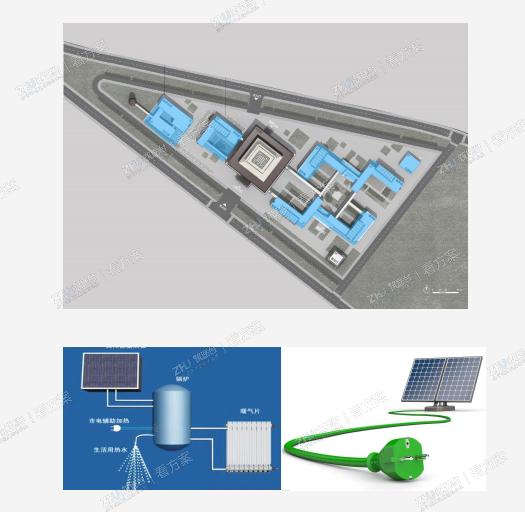 太阳能利用
太阳能是永不枯竭的洁净能源，是人类可期待，最有希望的能源之一。而太阳能在建筑中的应用又是太阳能应用最具发展潜力的实用领域。太阳能建筑应用的目标，就是用太能代替常规能源来提供建筑的热水供应.