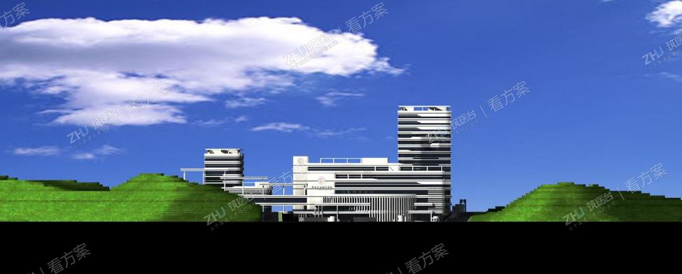 东立面效果图
