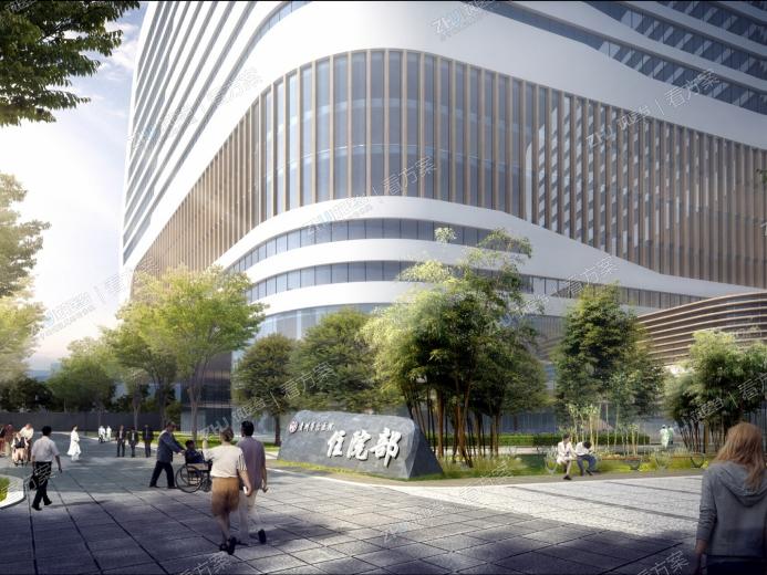 住院部入口透视图