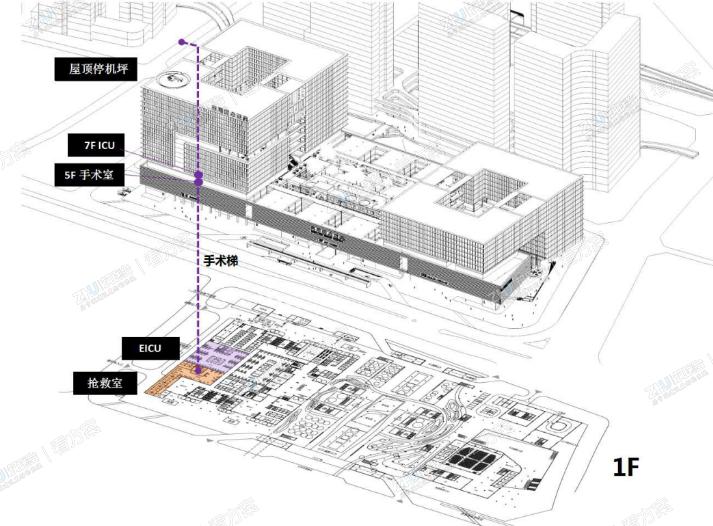 停机坪抢救流线
