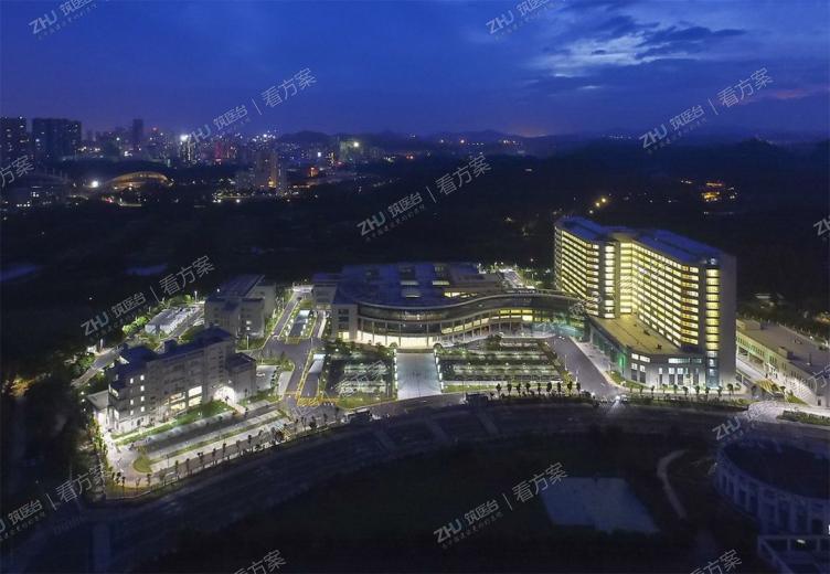 夜景鸟瞰图