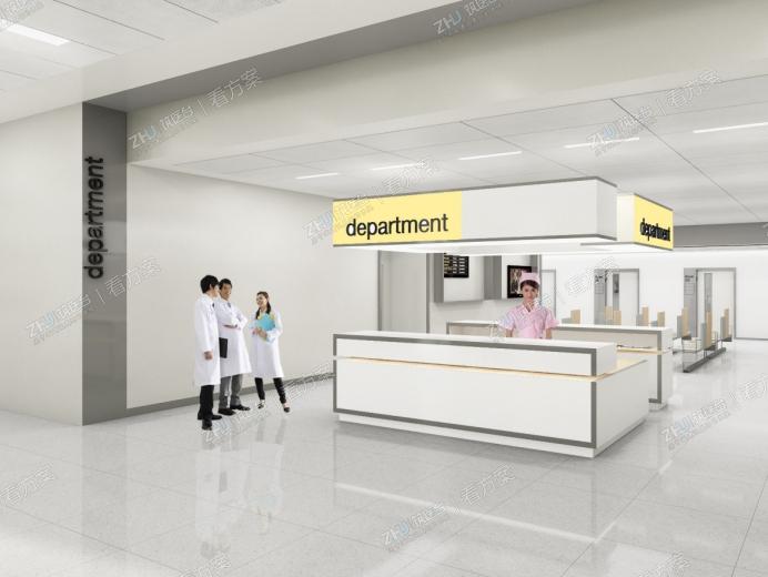 室内门诊护士站
