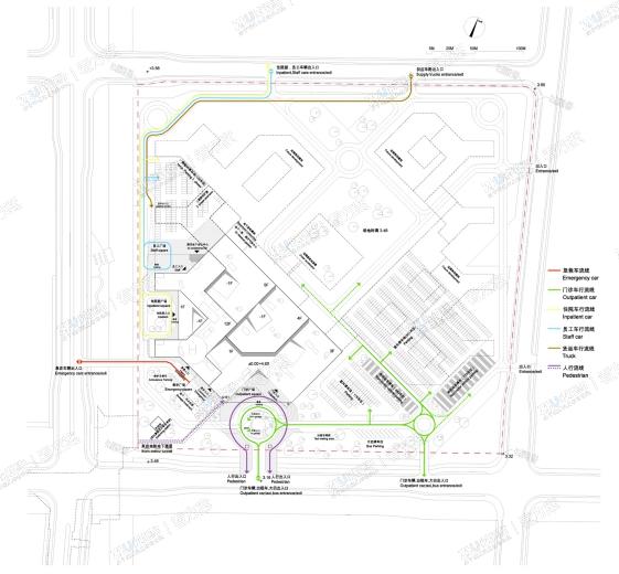 交通组织分析图
