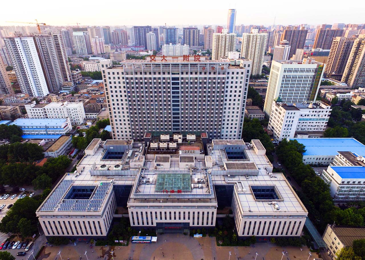 新住院楼鸟瞰图