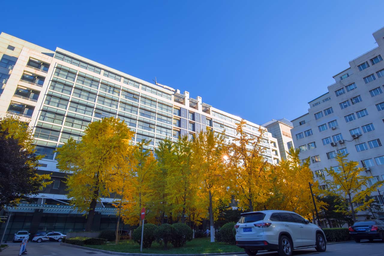  2006年4月竣工的北楼A座南立面现状