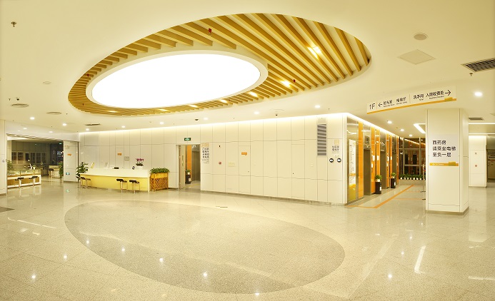 珠江新城院区住院部电梯间