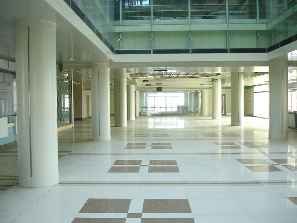 新院区内部环境优美