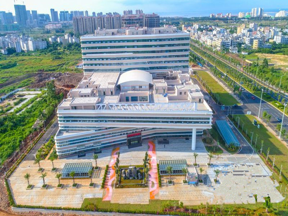 医院新建项目（一期）鸟瞰实景图