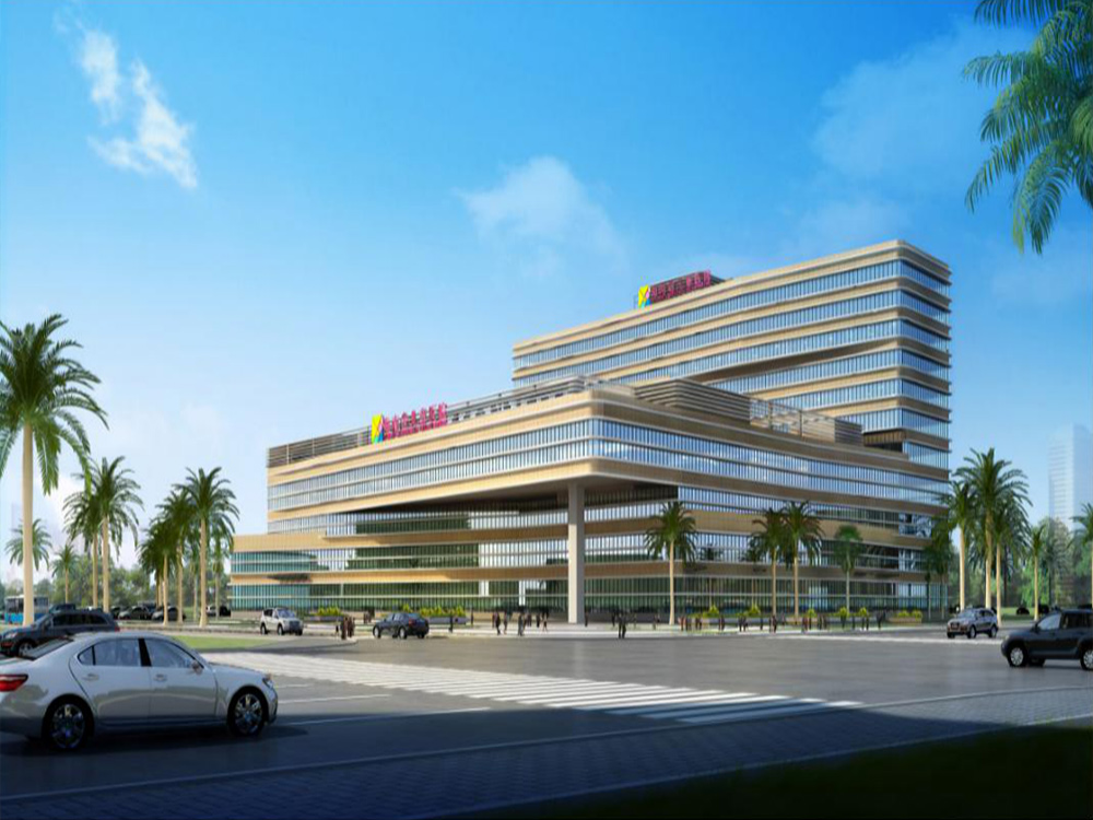 医院新建项目（一期）透视图