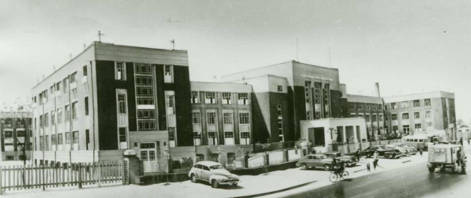 北京友谊医院旧貌全景图