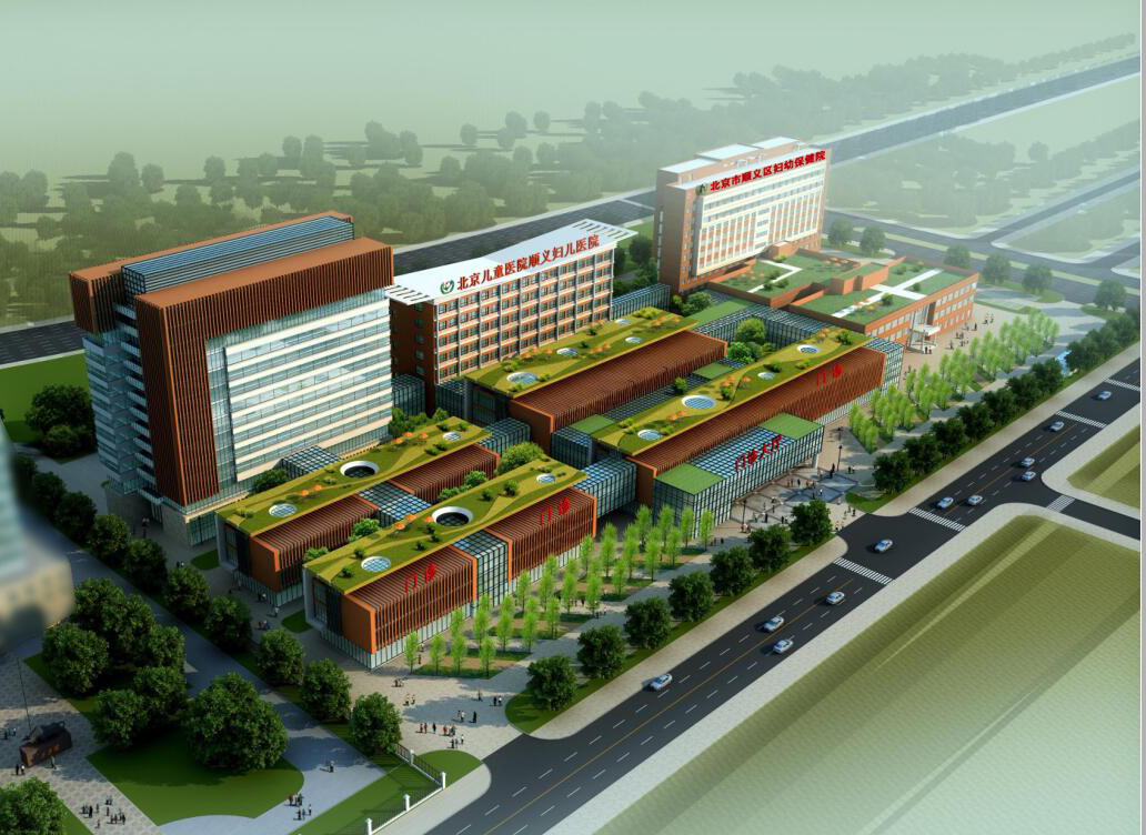 医院新大楼效果图