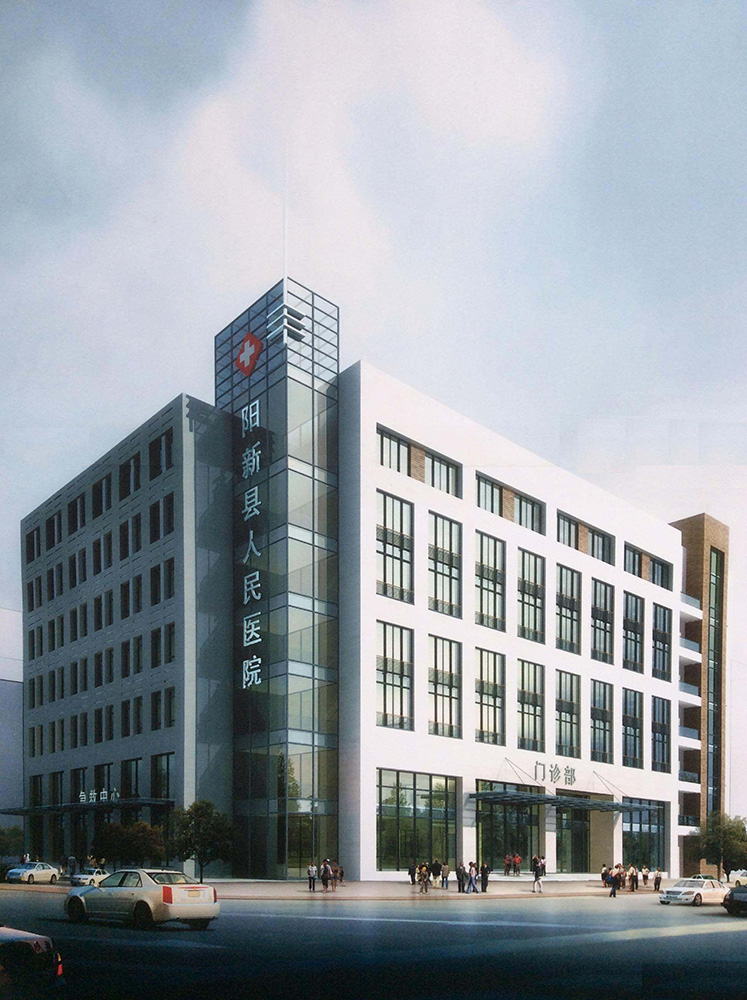 门诊楼新院区效果图