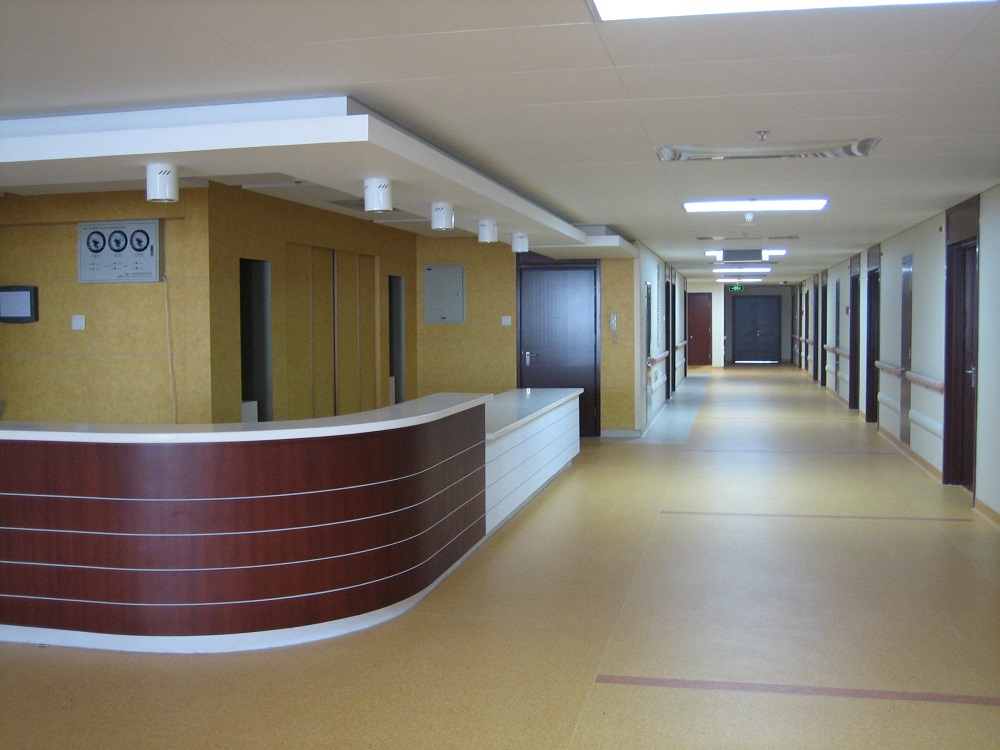 2011年建成的运动医学楼（现外科二病区）病房护士站