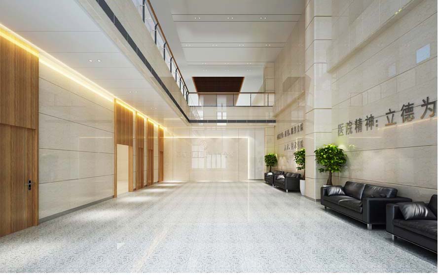 办公门厅效果图