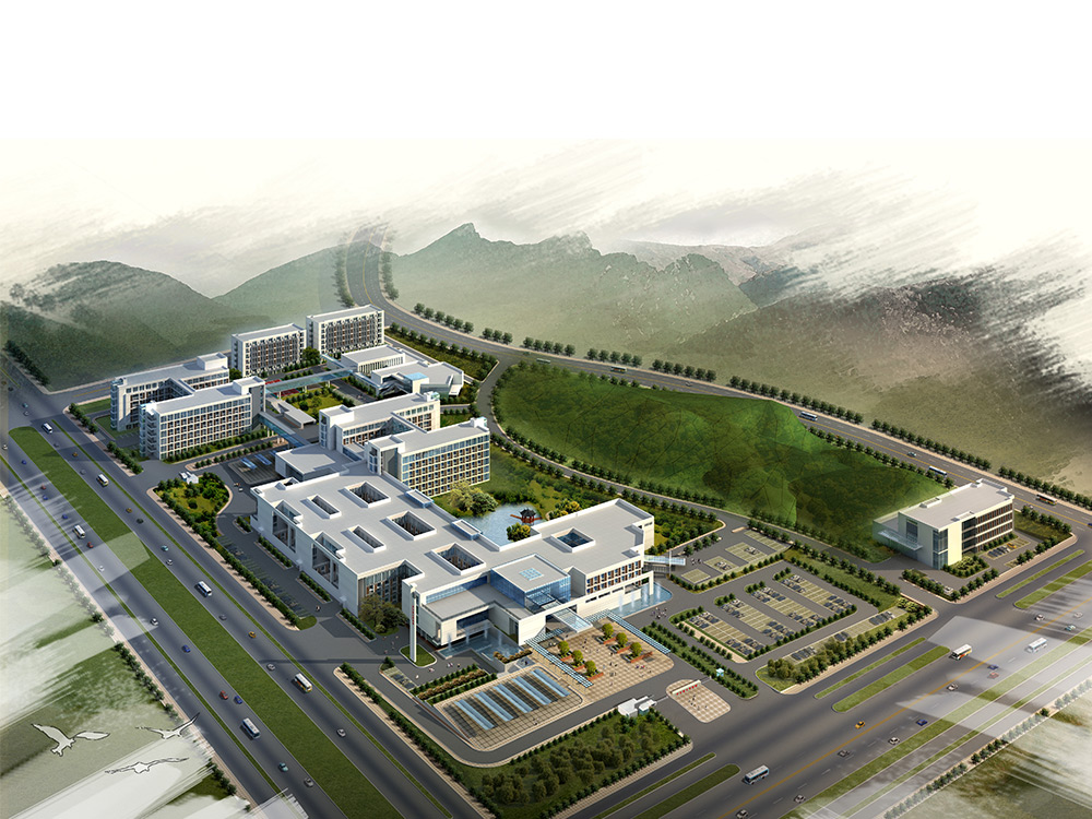 东区鸟瞰效果图