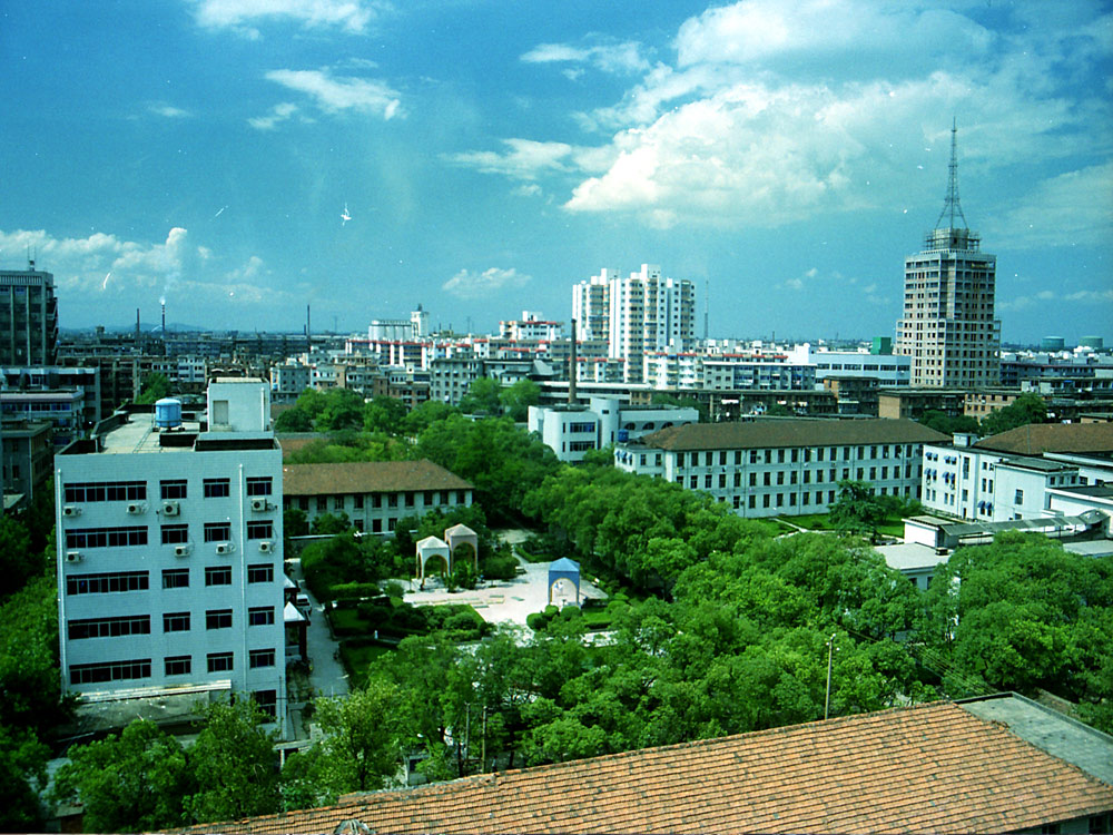 医院旧貌鸟瞰图