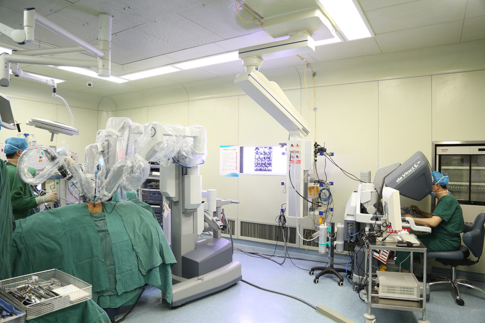 医院开展了达芬奇机器人手术