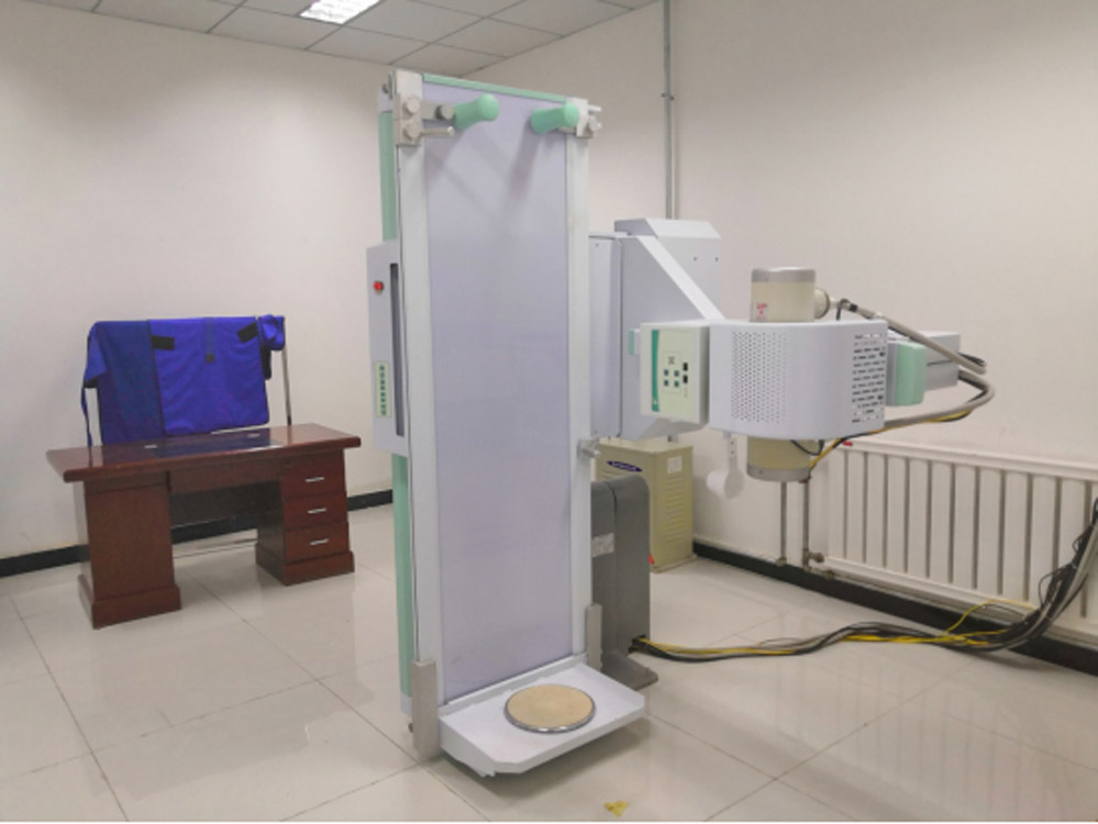 新配备的数字化X线摄片机（DR）