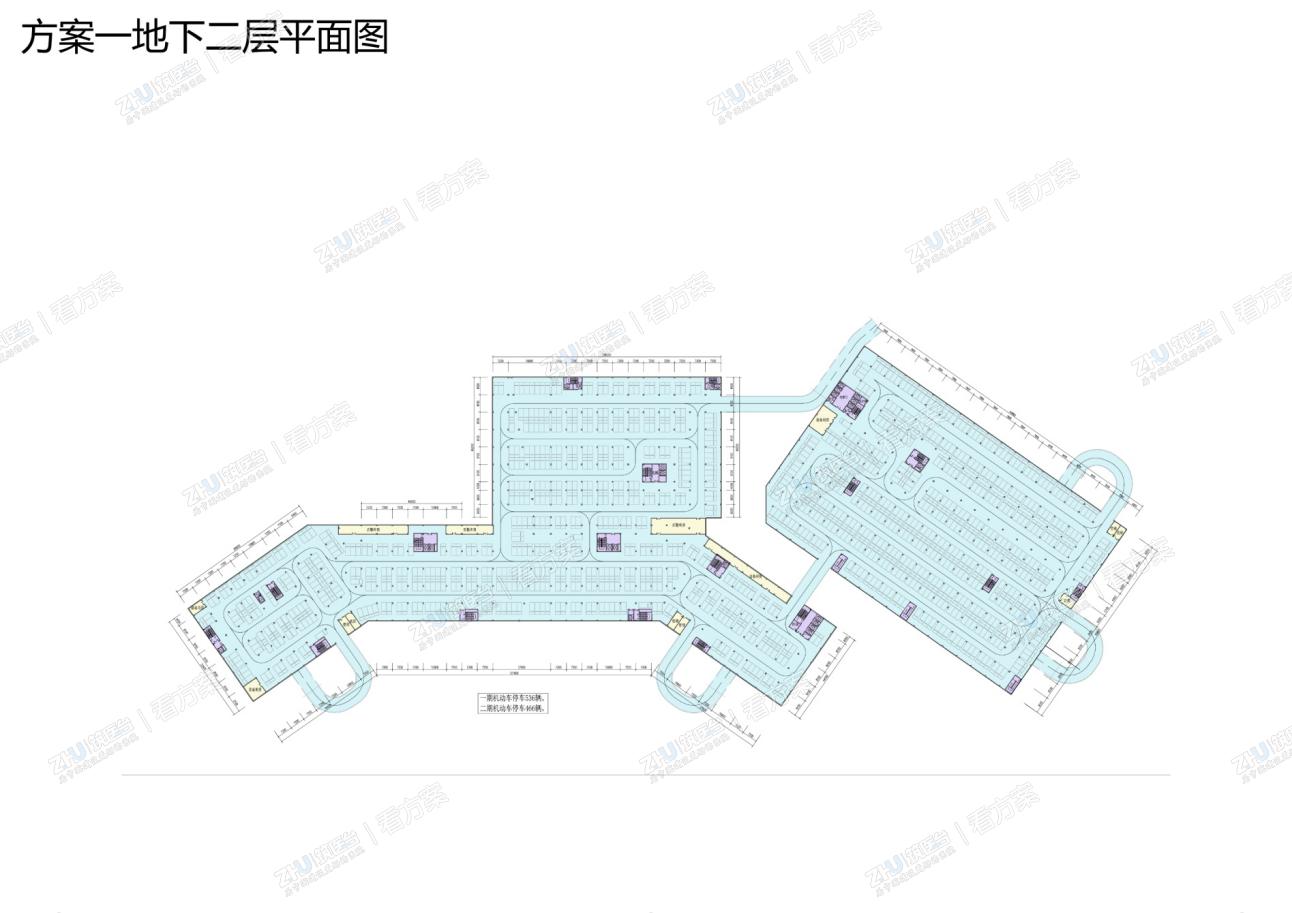 医院地下二层平面图