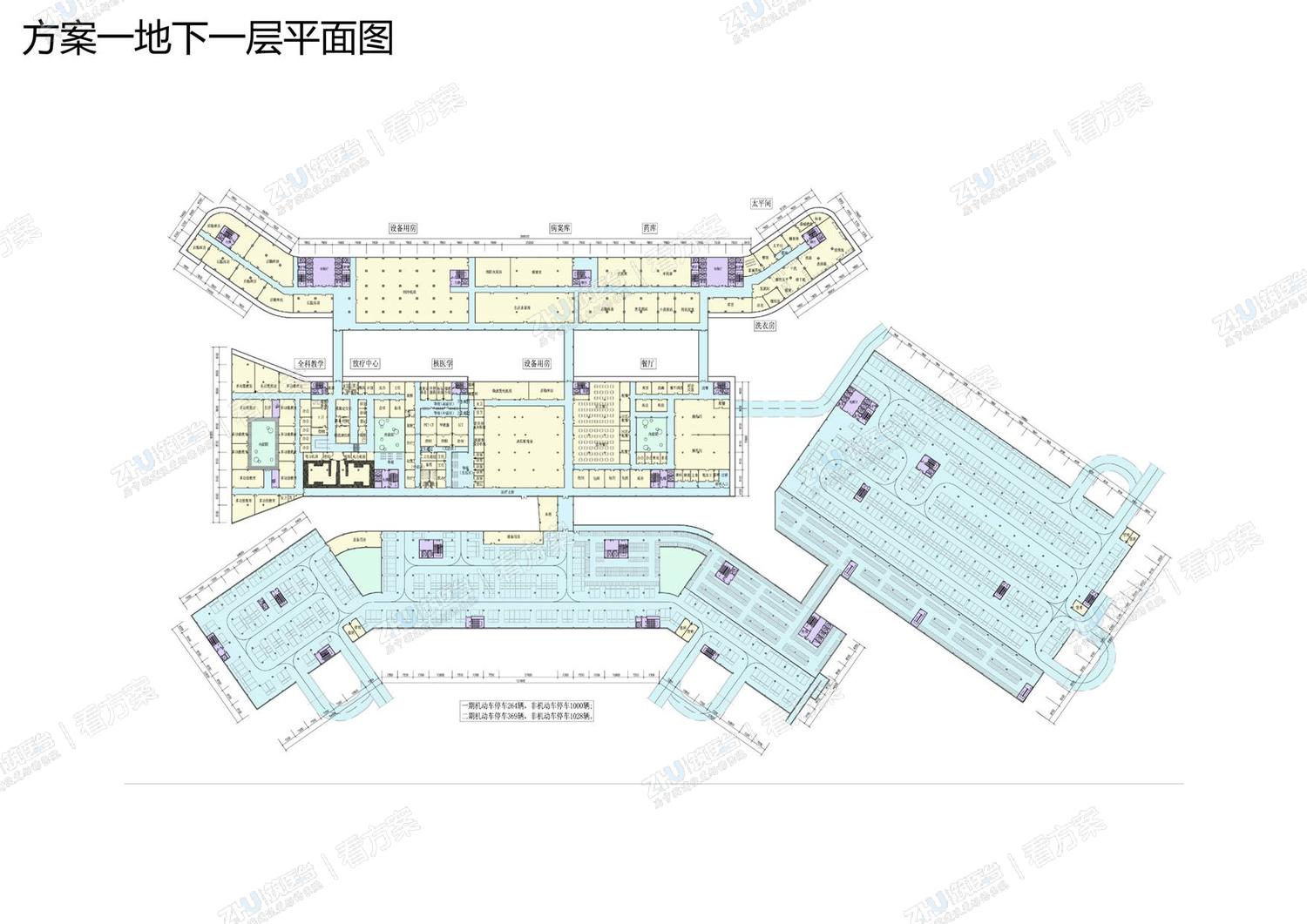 医院地下二层平面图