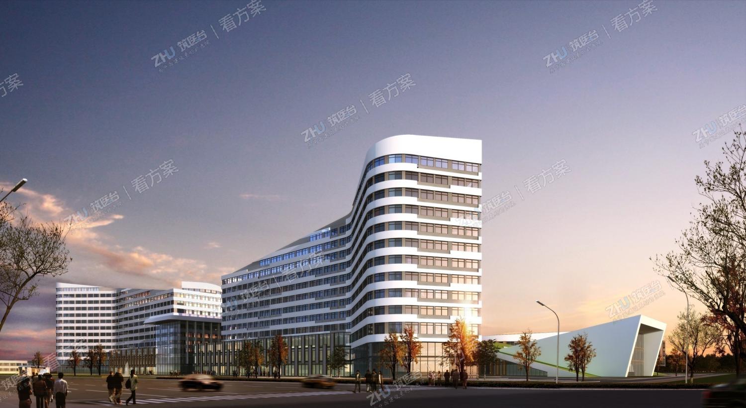 许昌市中心医院新院区主视图