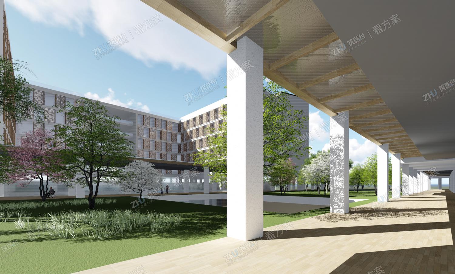 深圳市中医院光明院区院内环境
