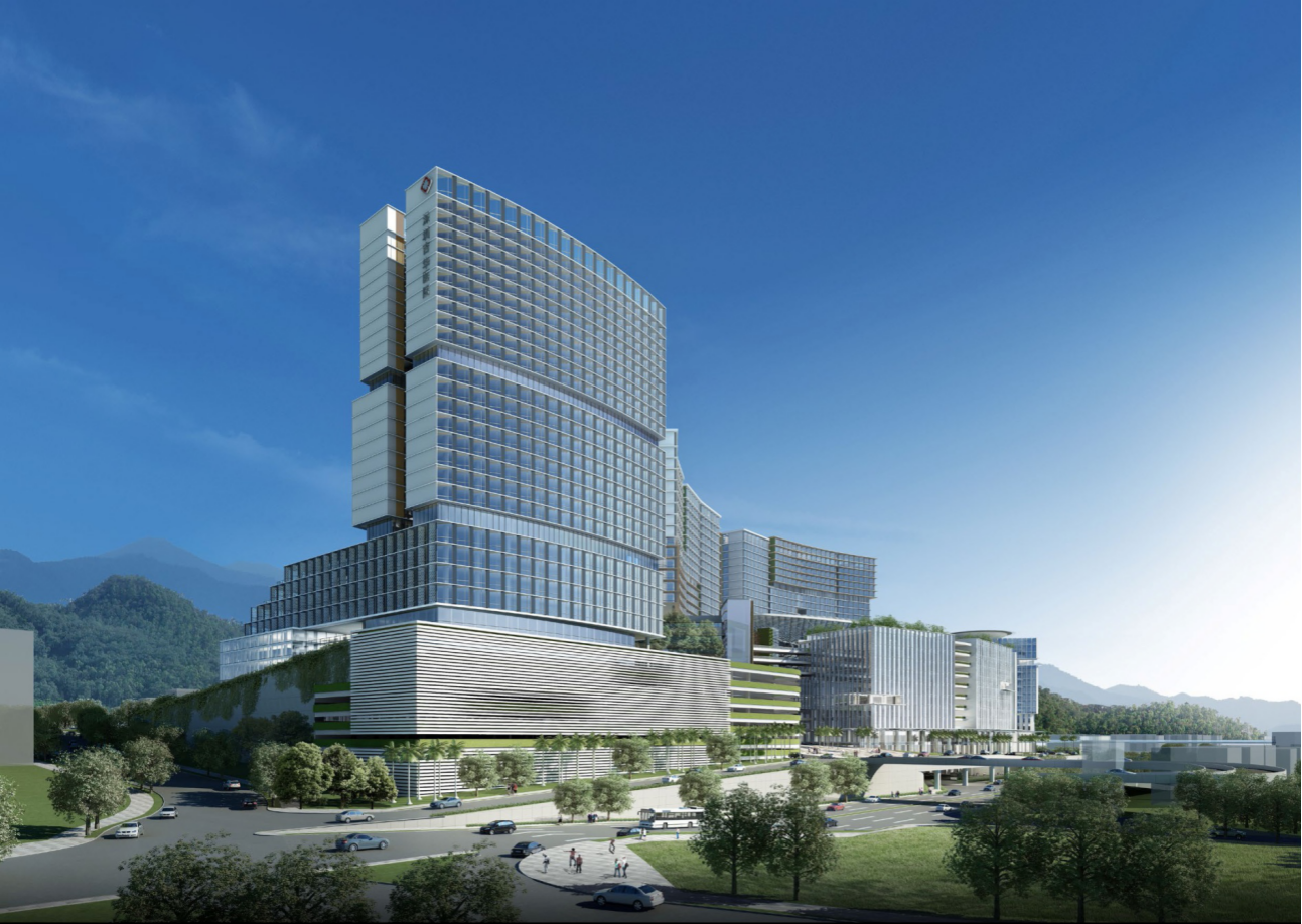 深圳市吉华医院综合楼效果图

