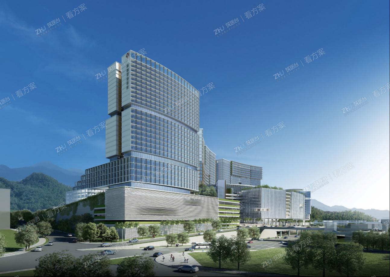 深圳市吉华医院综合楼效果图
