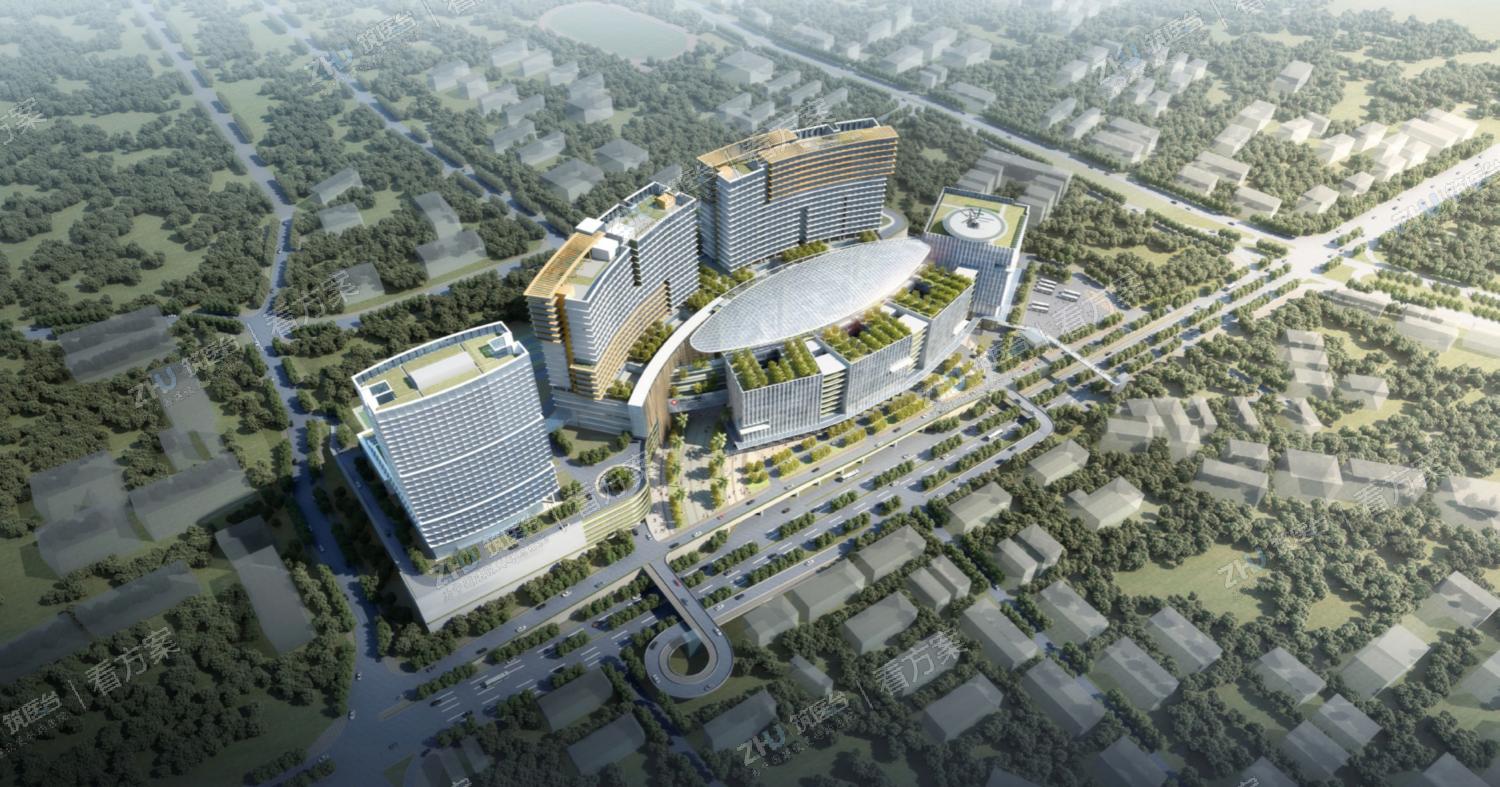 深圳市吉华医院鸟瞰图
