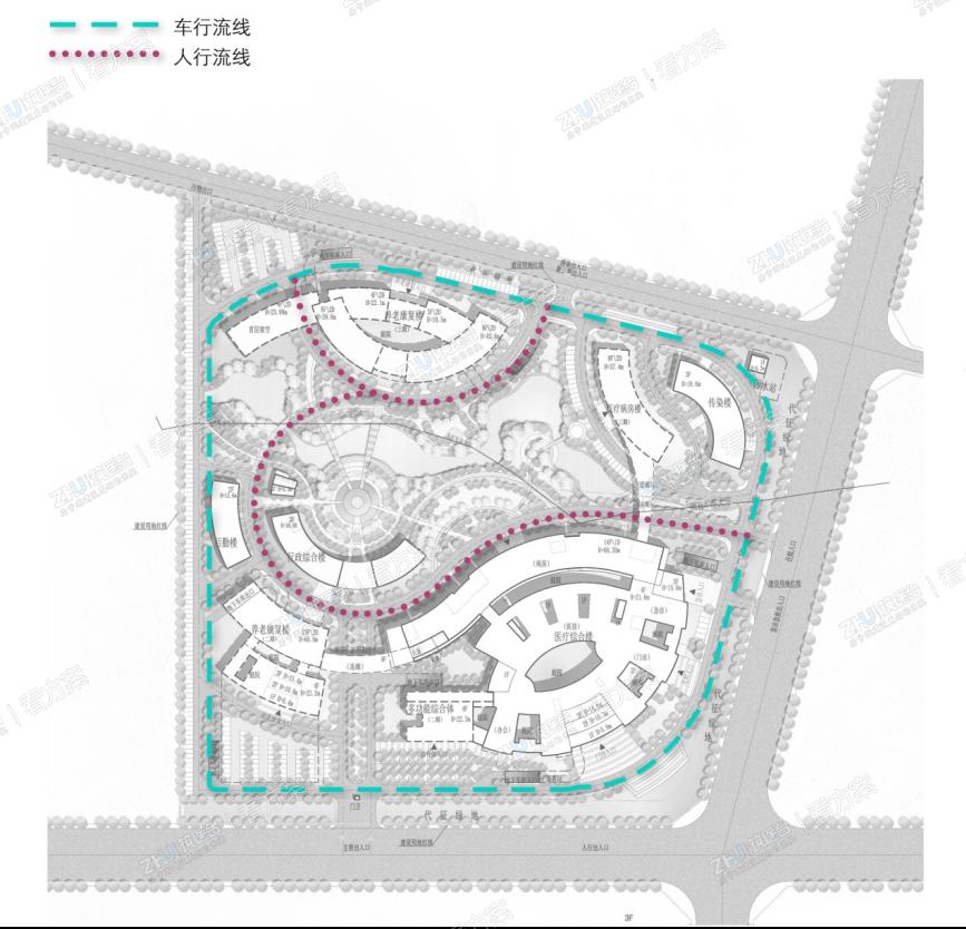 医院人车分流设计分析图