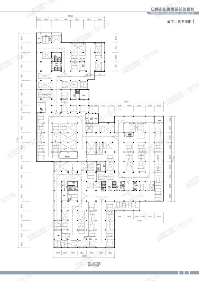 医院地下二层平面图