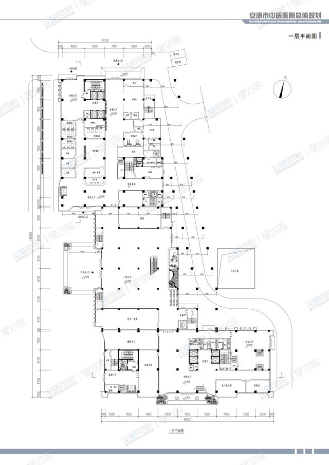 医院一层平面图