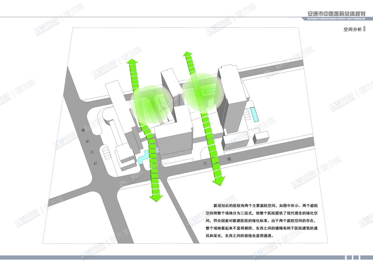 医院空间分析图
