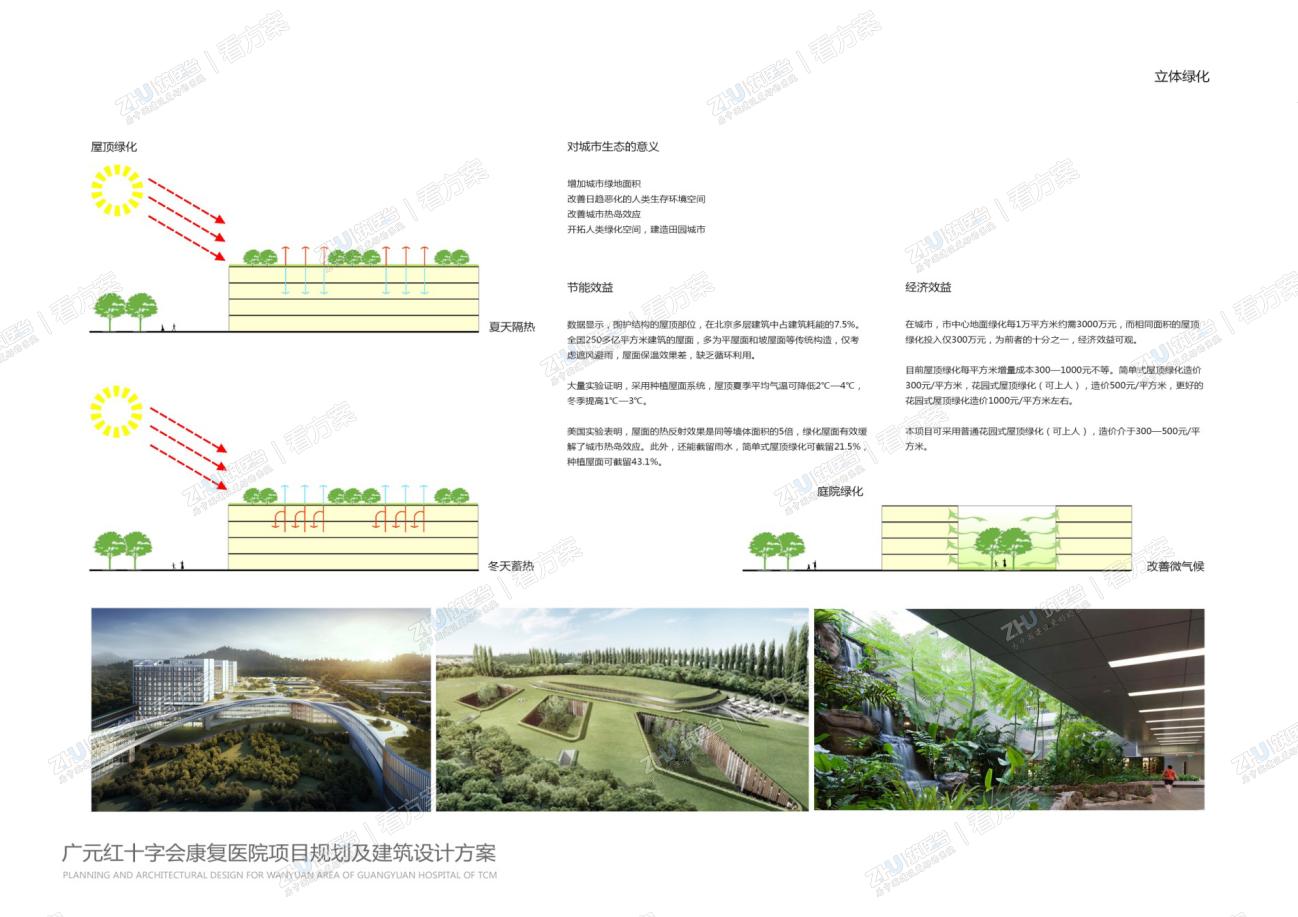 医院立体绿化设计
