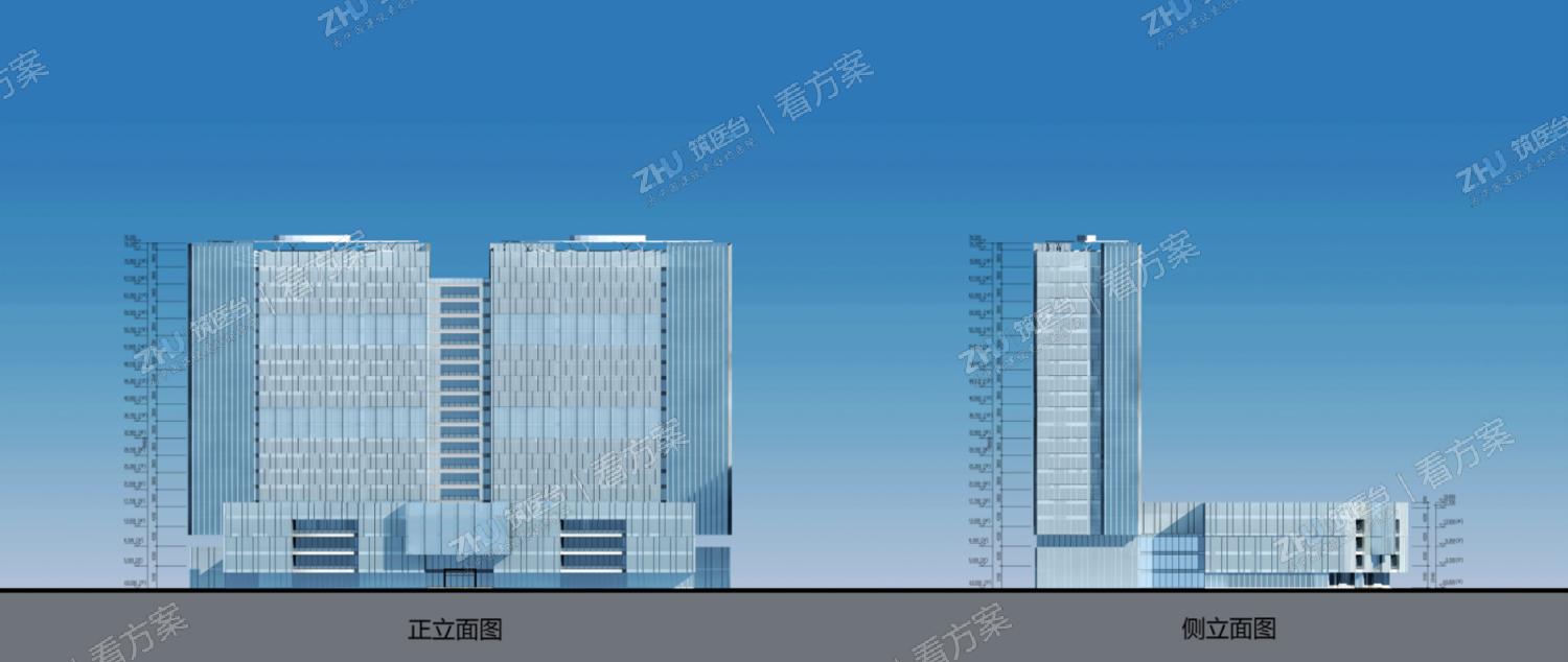 医院立面图
